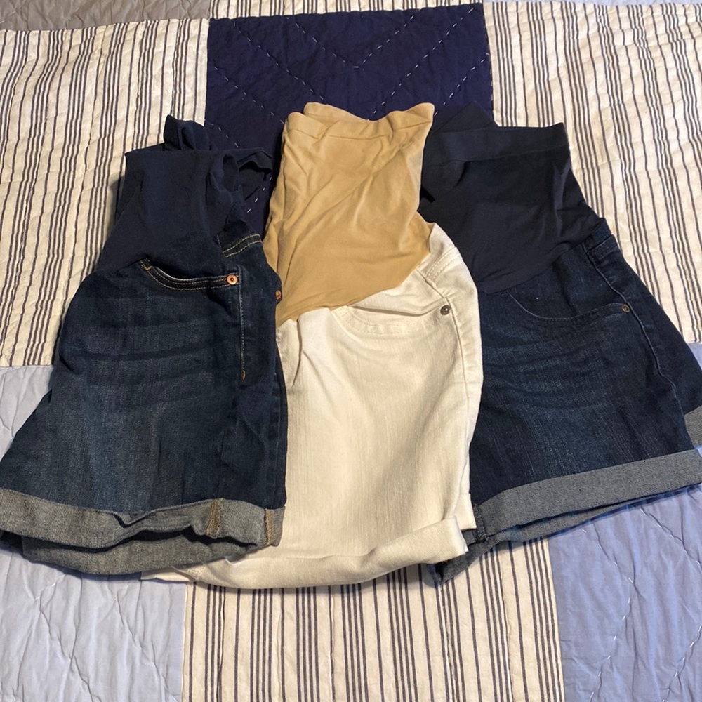 Maternity Shorts (you get all three!)